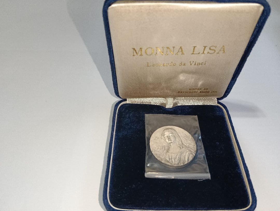 ✴*︎様 モナ・リザ来日祈念メダル 品位.999 純銀 モナ・リザ＆ダヴィンチ