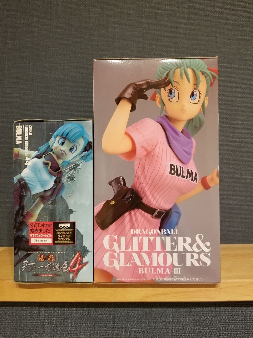 ブルマフィギュア2個＋おまけ計5点セット