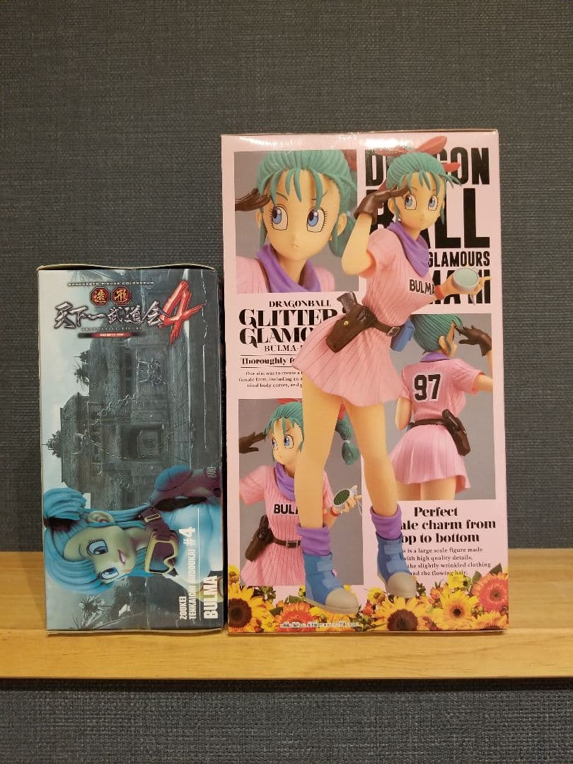 ブルマフィギュア2個＋おまけ計5点セット