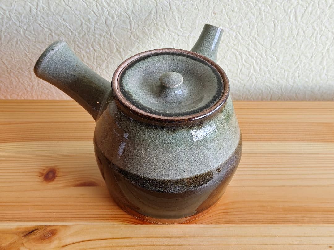 【専用】沖塩明樹　急須＆湯のみ2セット　民藝　酒津焼　倉敷みなと窯