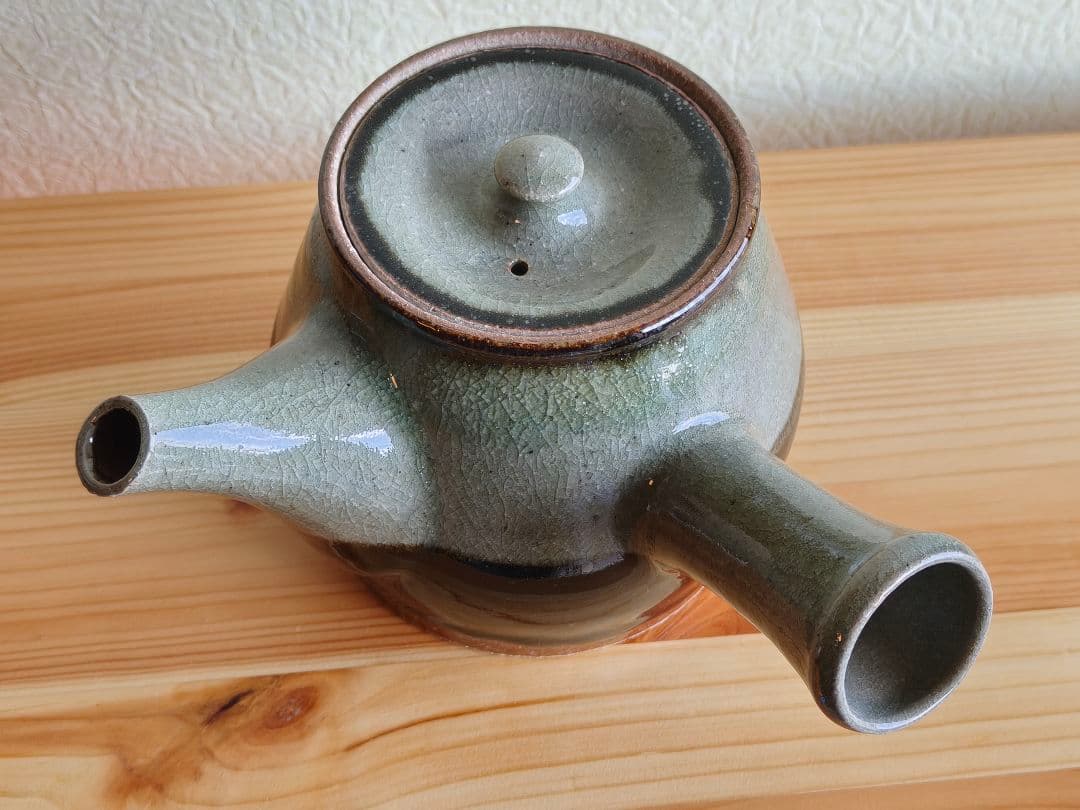 【専用】沖塩明樹　急須＆湯のみ2セット　民藝　酒津焼　倉敷みなと窯