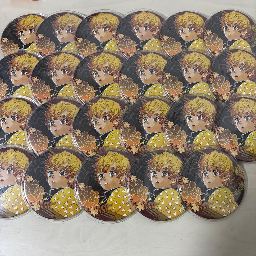 鬼滅の刃 我妻善逸 缶バッジ 原画 75mm