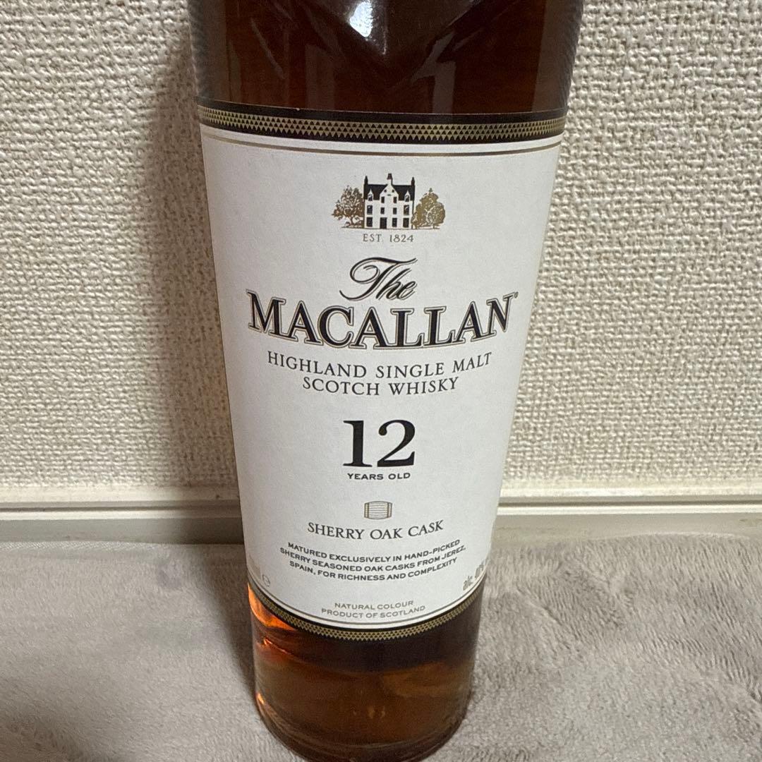 【未開封】マッカランA Night on Earth&12年シェリーオークカスク