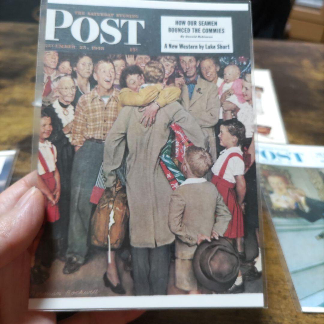 ノーマン・ロックウェル　ポストカードセット