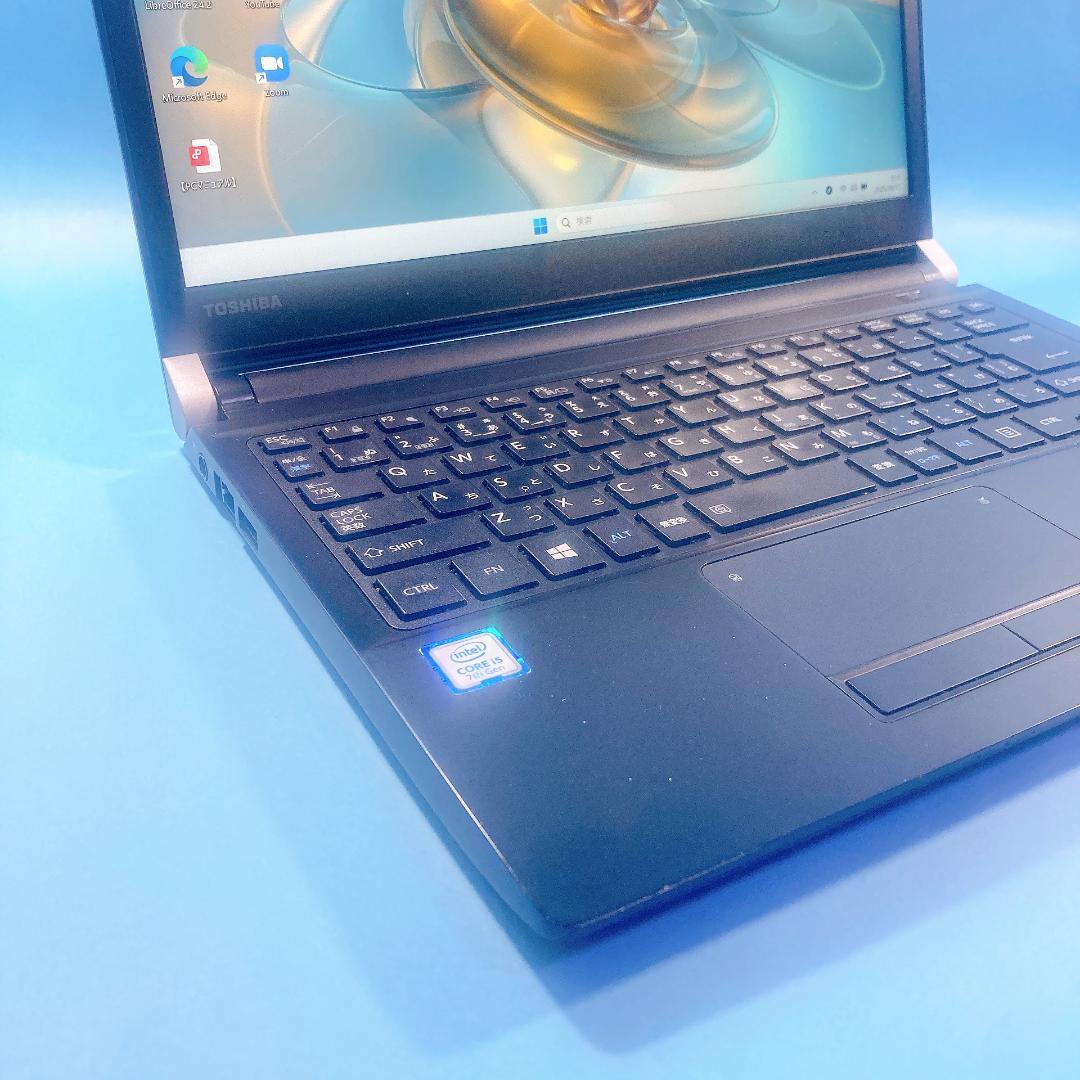 w30✨7世代 /限定 /Core i5/ 爆速SSD✨すぐ使えるノートパソコン