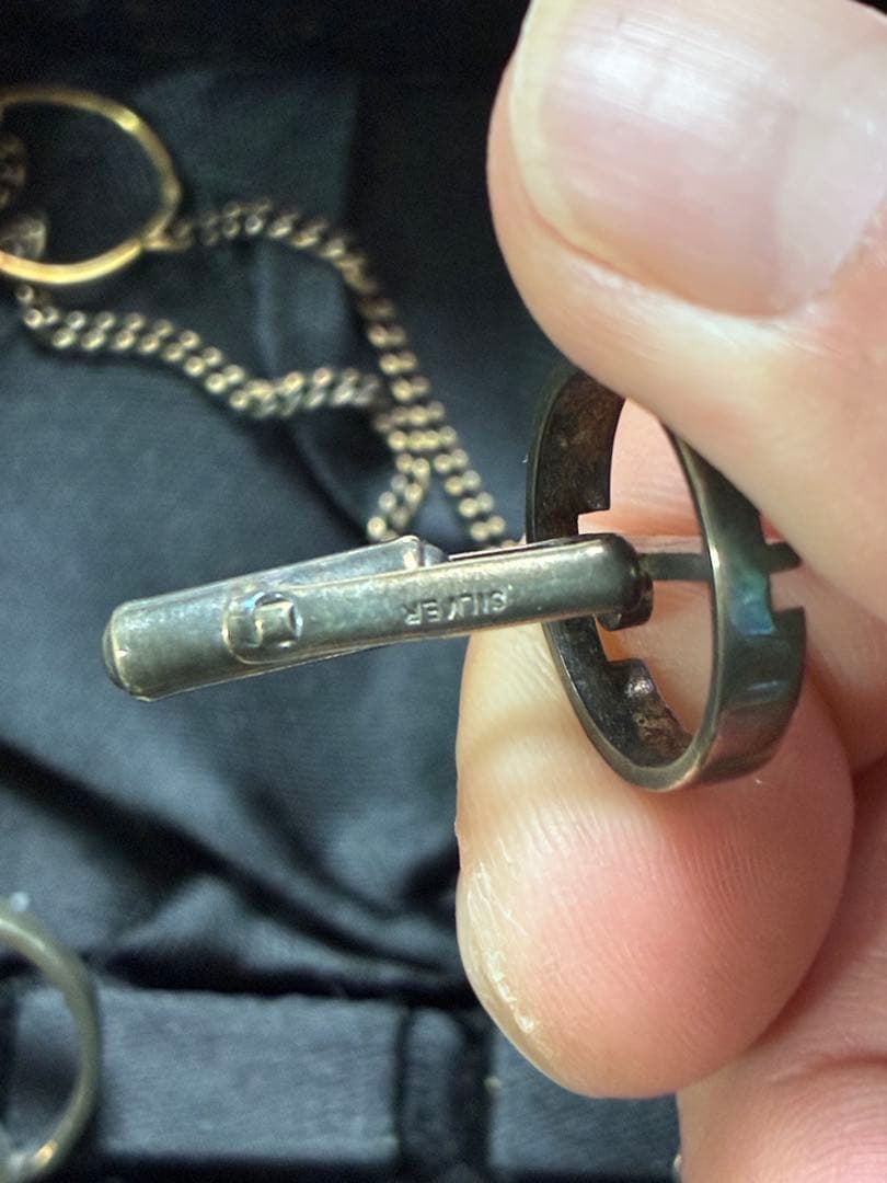 遺品整理　ネックレス　ピアス　まとめ　k18gp シルバー　925