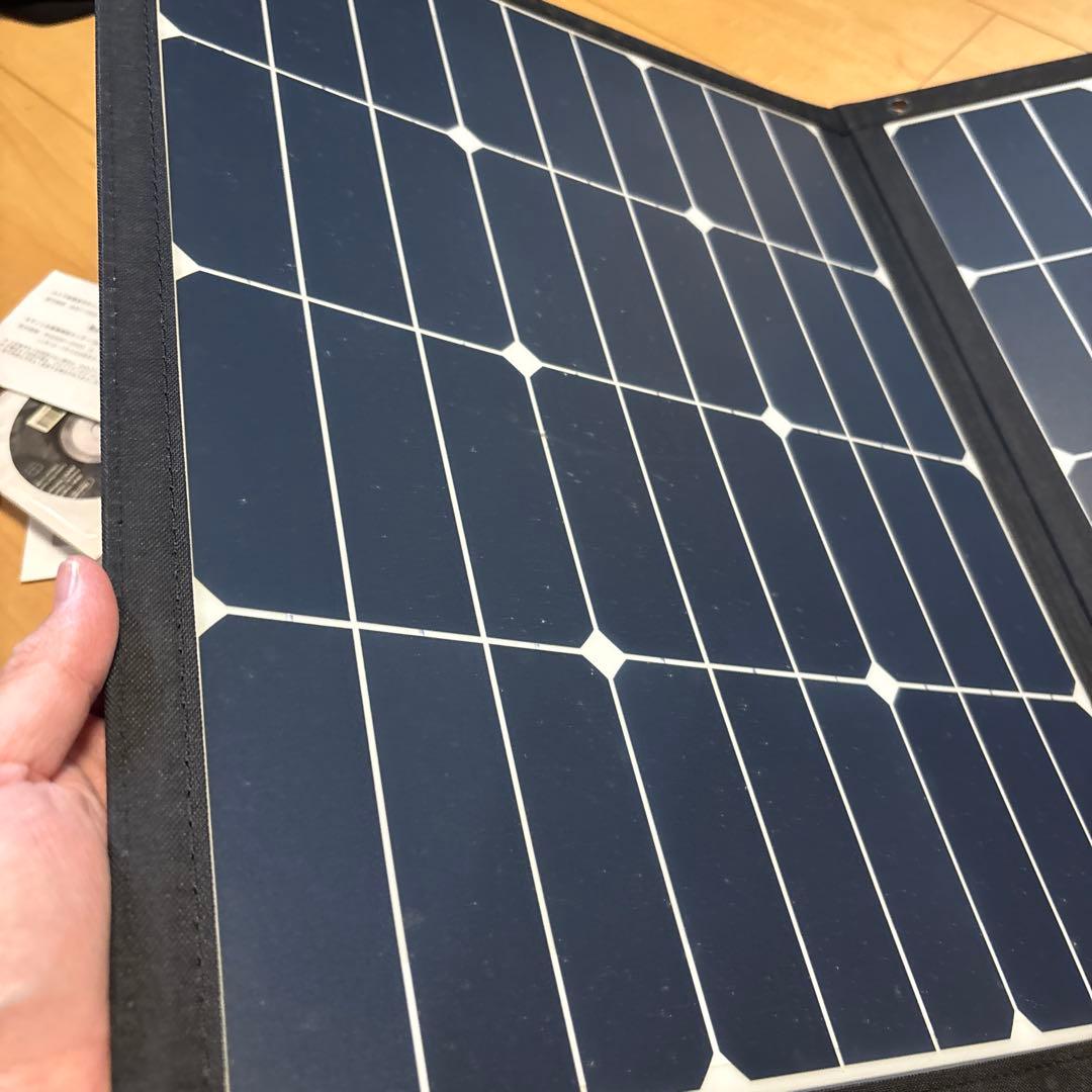 オウルテック ソーラーパネル 120W 折りたたみ式 OWL-SLP120W