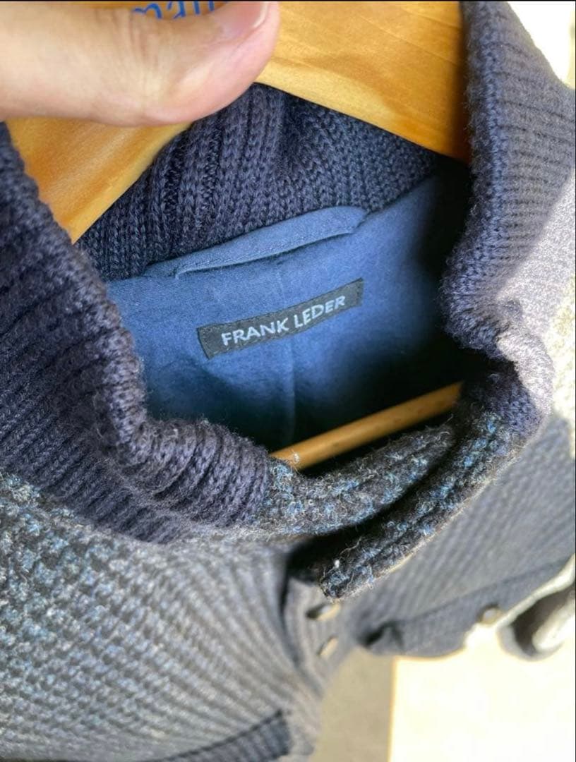 FRANK LEDER dogtooth ボンバージャケット