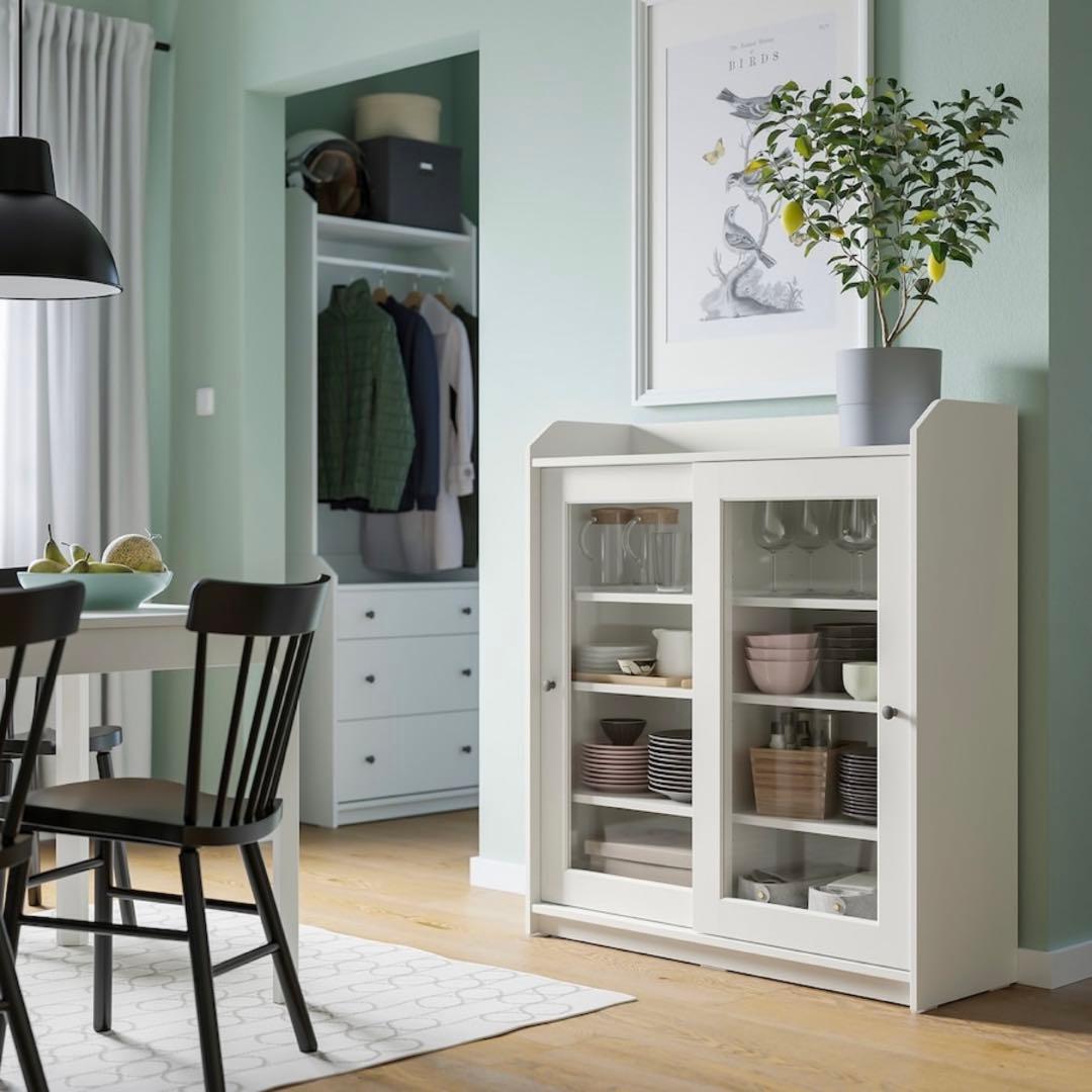 IKEA HAUGA・コレクションケース 食器棚