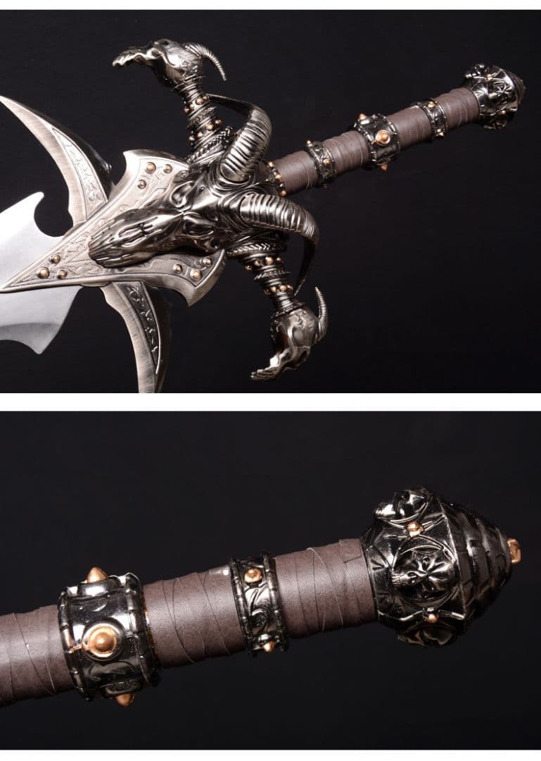 古兵器 武具　模造刀 霜の哀しみ 「魔獣争覇」Cosplayロールプレイング