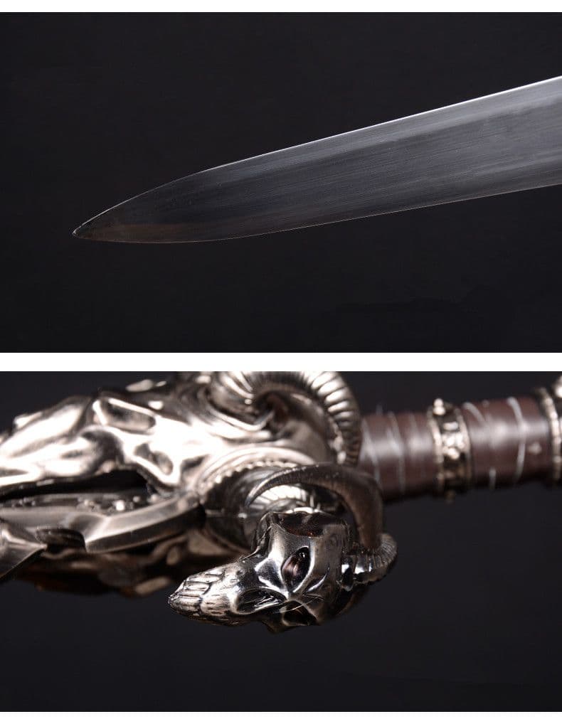 古兵器 武具　模造刀 霜の哀しみ 「魔獣争覇」Cosplayロールプレイング