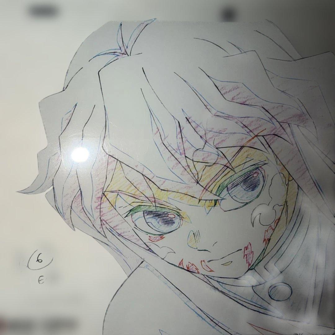 鬼滅の刃 アクリル原画色紙 A6 ufotable SMASH 時透無一郎