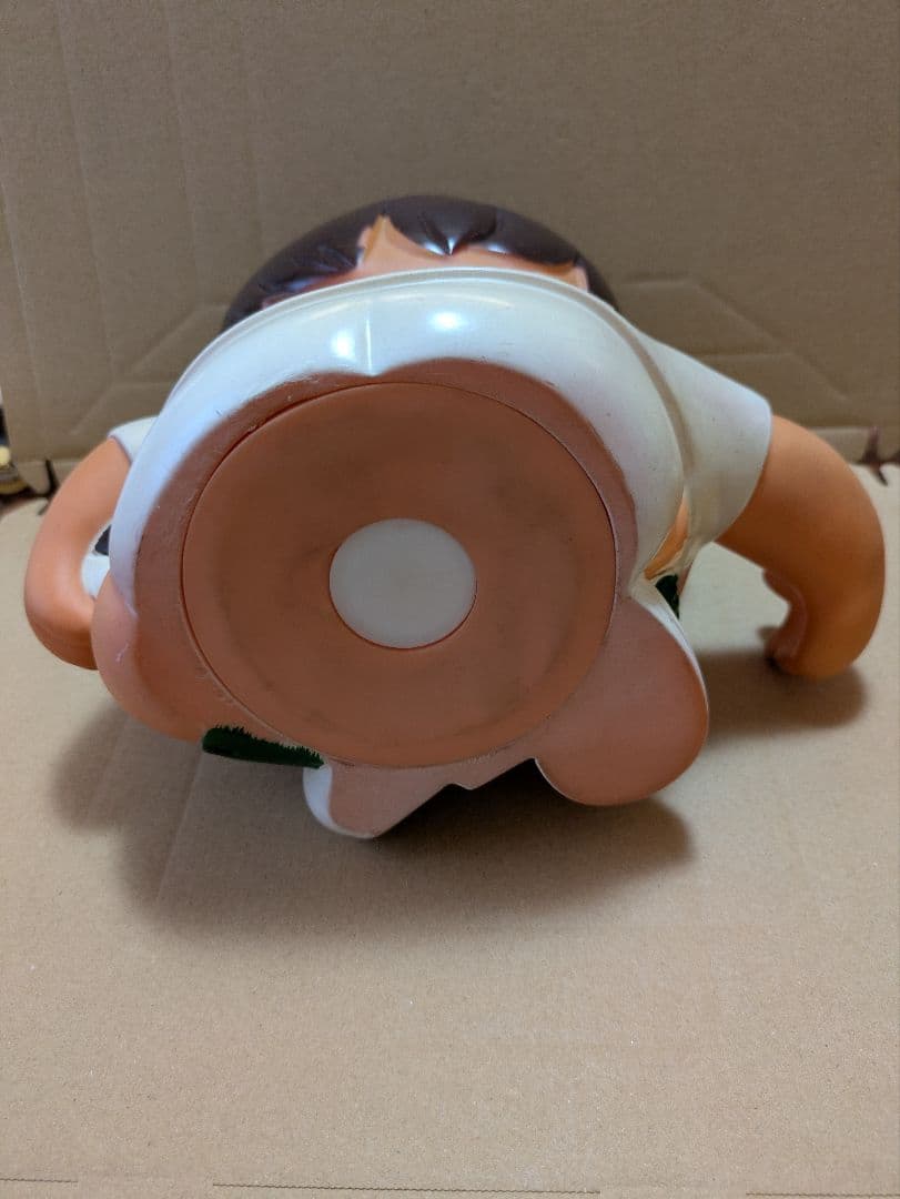 マキロン坊や　貯金箱　ソフビ　置物　昭和レトロ　山之内製薬