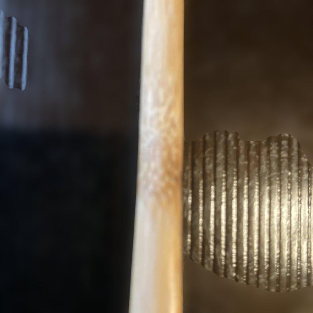 茶道　茶杓　銘・福禄寿