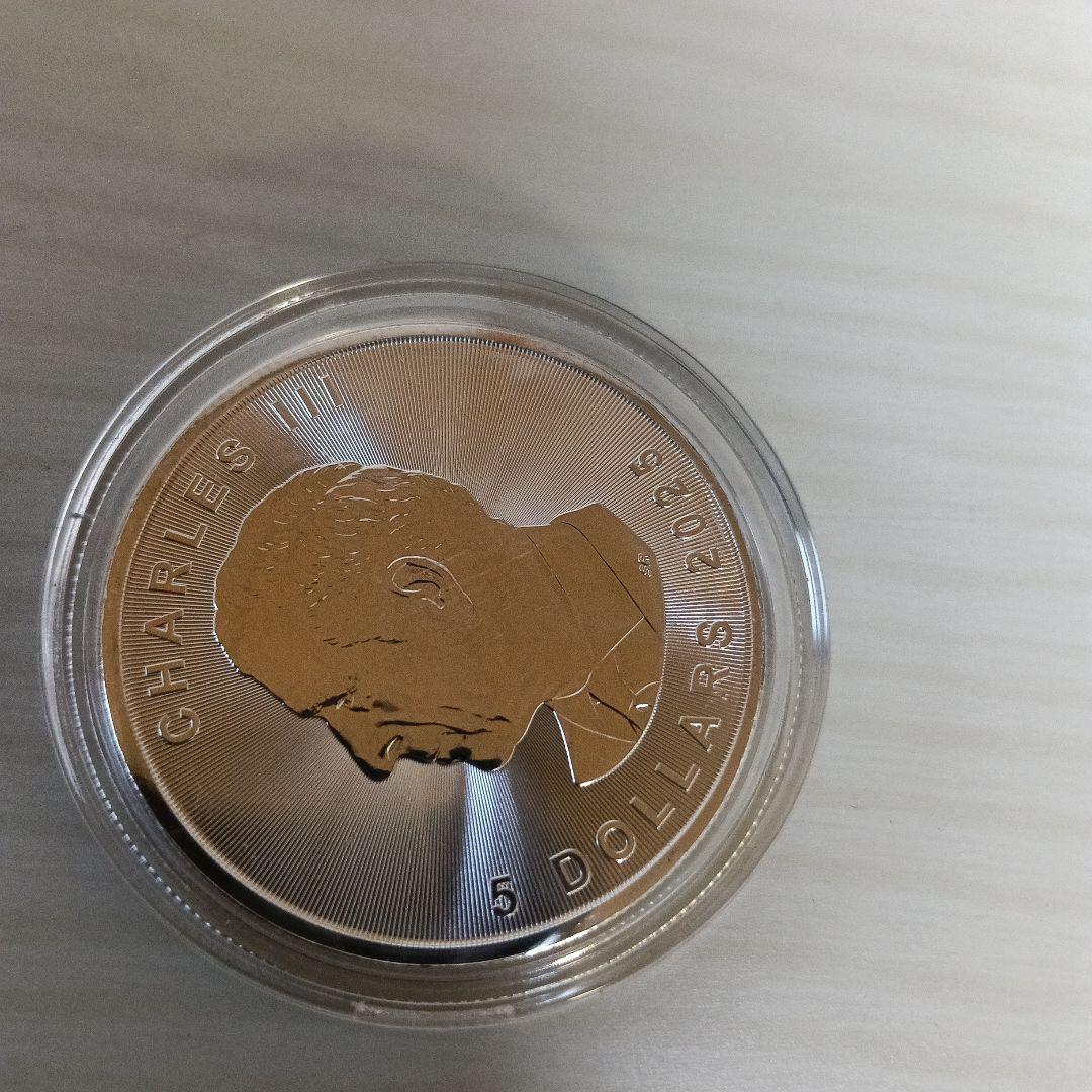 メープル銀貨1オンス　純銀