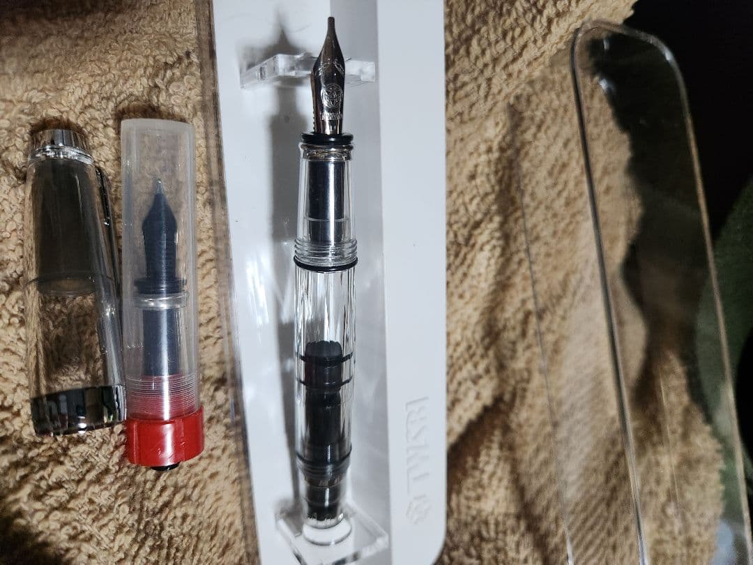 ミ*ナ様 TWSBI ダイヤモンドミニ Fニブ+スタブ1.1ペン先セット