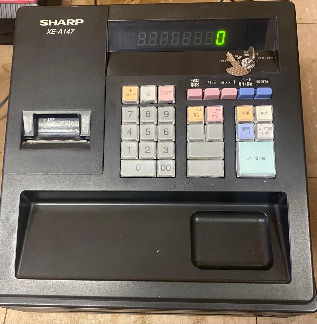 SHARP XE-A147 電子レジスタ