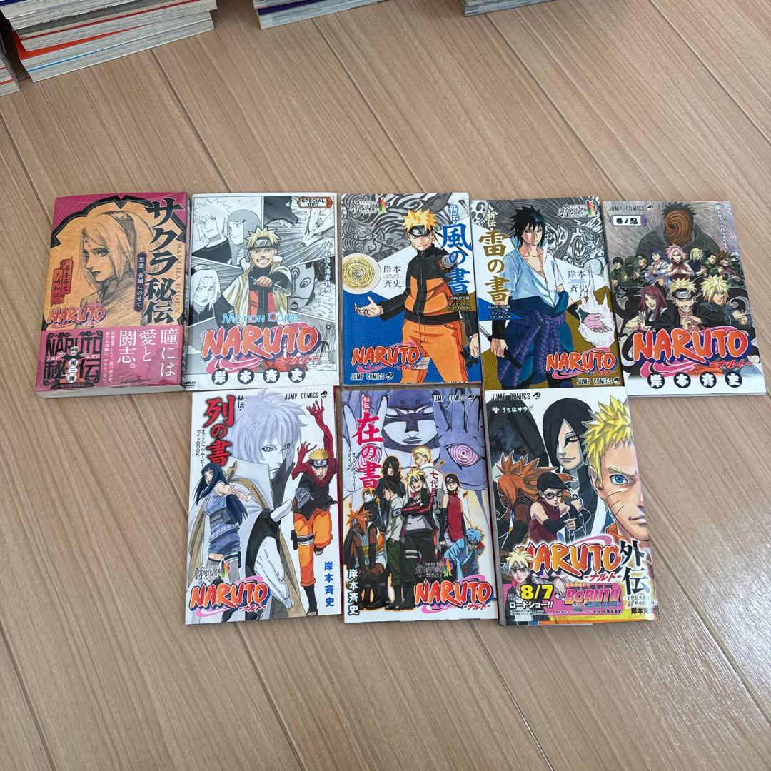 NARUTO　ナルト　全巻セット　＋映画入場者特典等