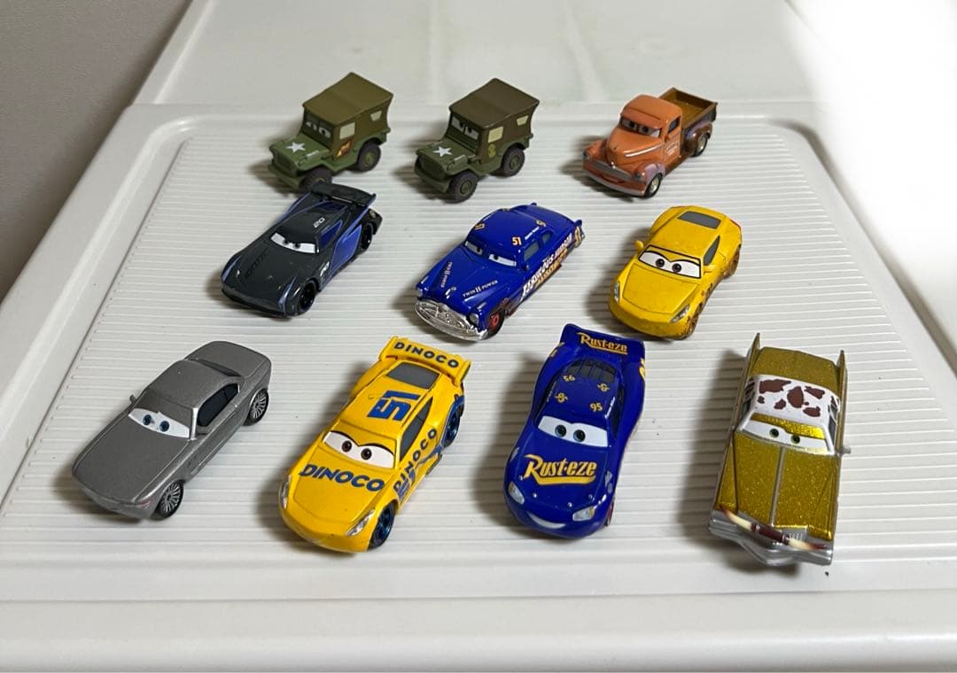 カーズ、マテル、ミニカー、（マックィーンファビュラスタイプ、STERLIONG）