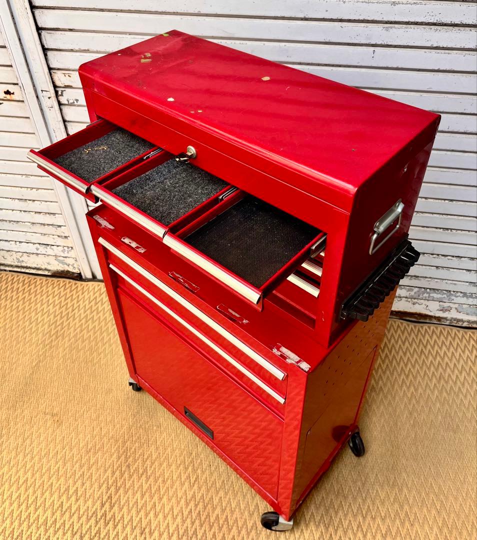 ③ ASTROPRODUCTS ツールキャビネット 上下セット　鍵付き ワゴン