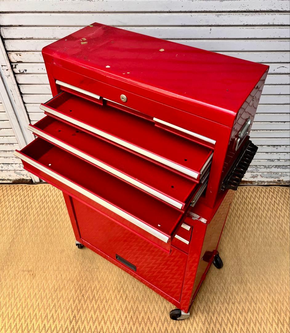 ③ ASTROPRODUCTS ツールキャビネット 上下セット　鍵付き ワゴン