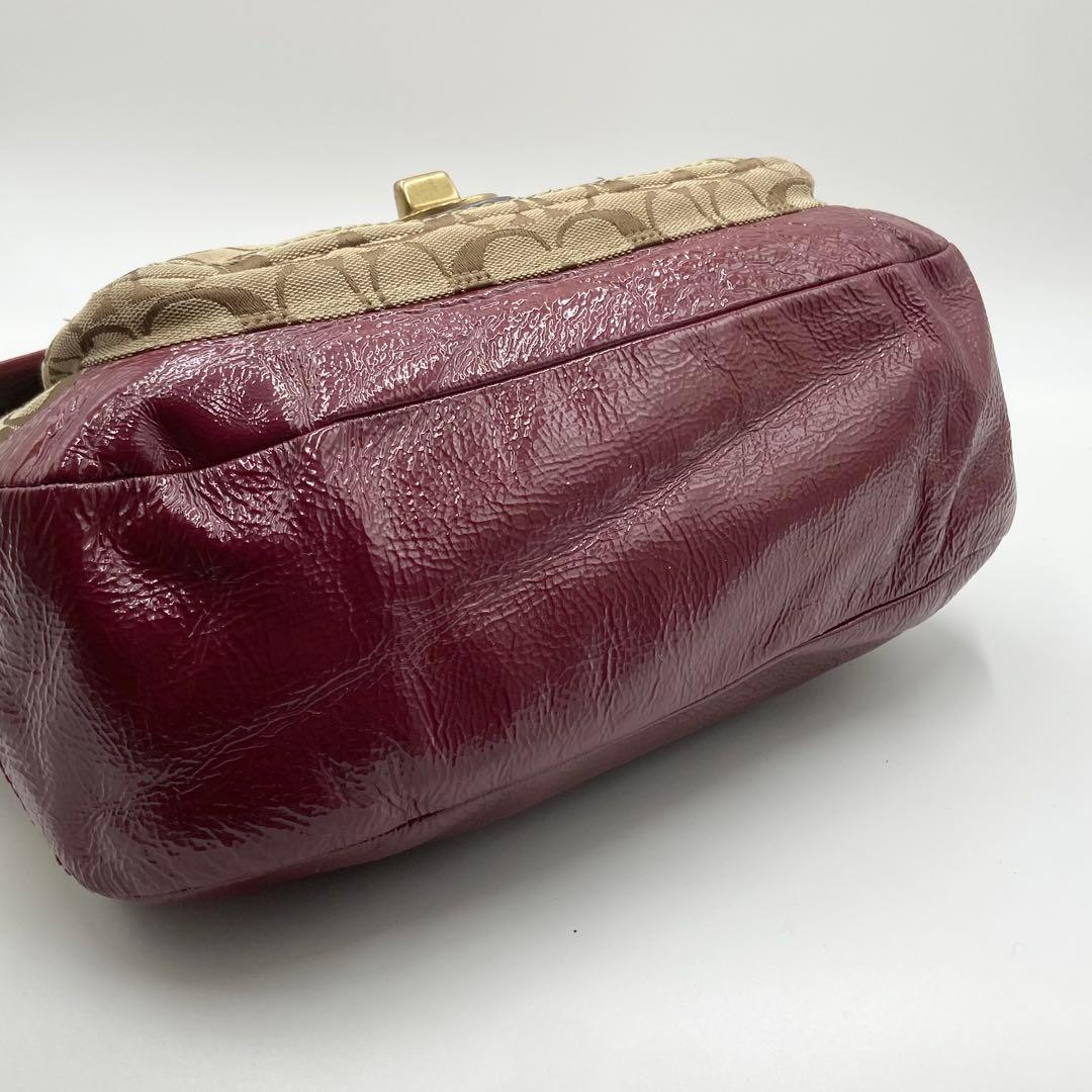 COACH コーチ　レガシー　y2k ワンショルダー　シグネチャー　キャンバス