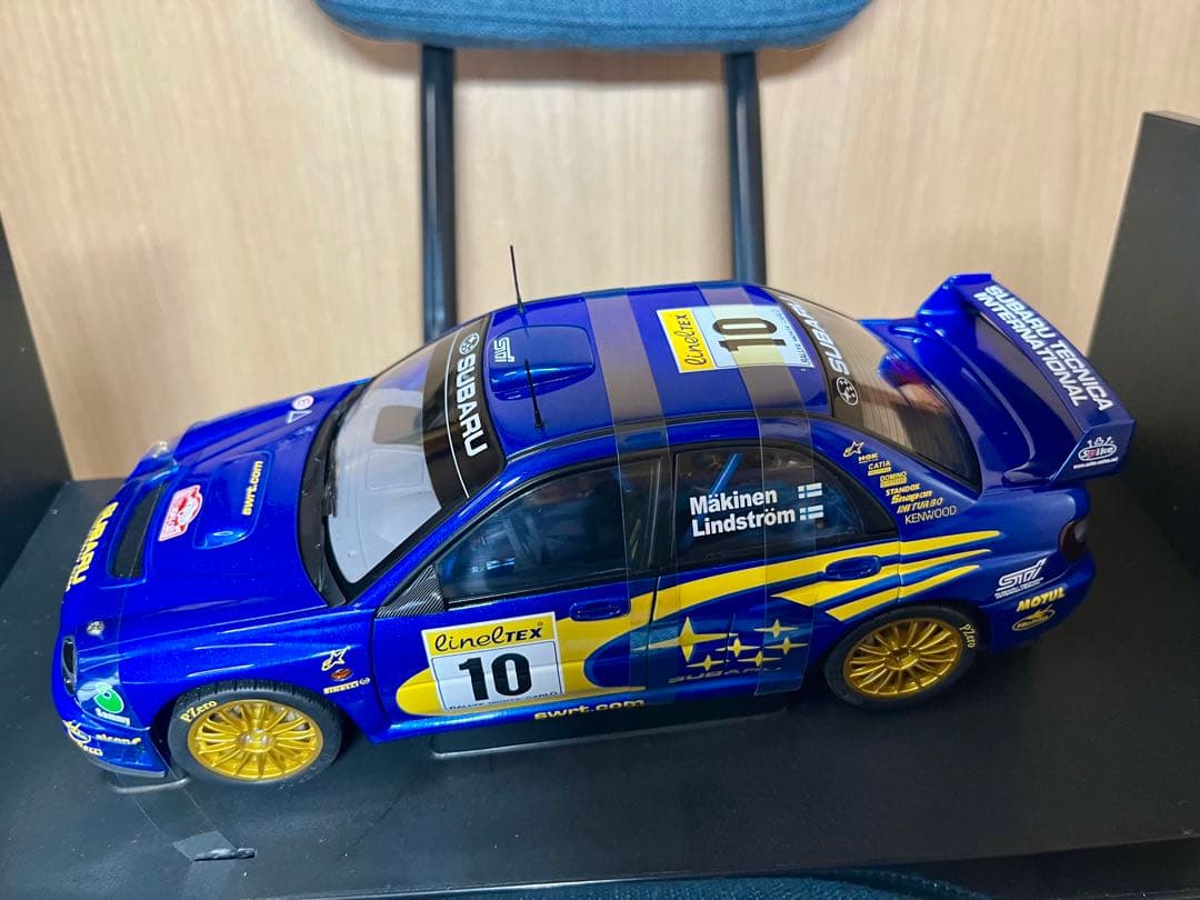 autoart 1/18 スバル インプレッサ WRC #10