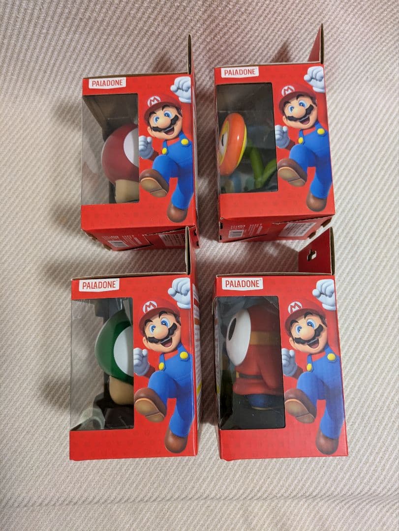 スーパーマリオ　キャラクターライト、テレサのセンサーライトの5個セット