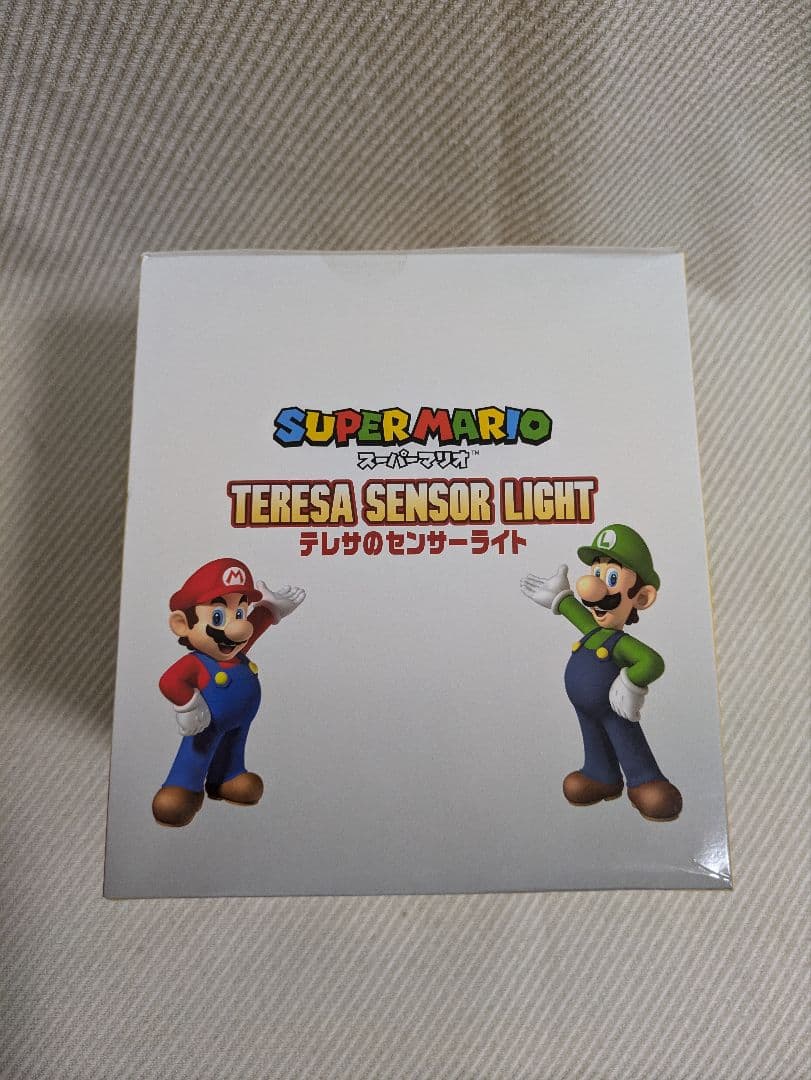 スーパーマリオ　キャラクターライト、テレサのセンサーライトの5個セット
