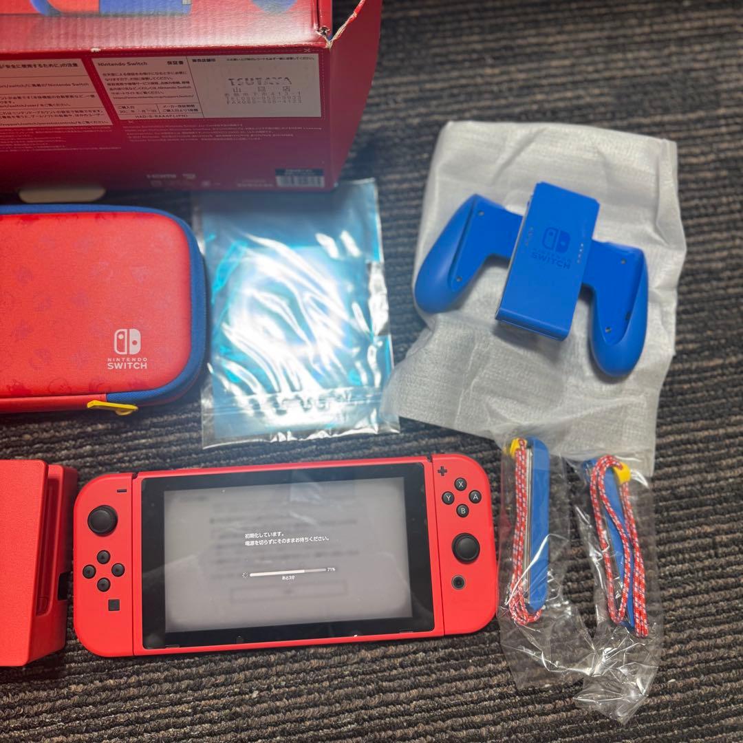 Nintendo Switch マリオレッド×ブルー セット　スイッチ　本体