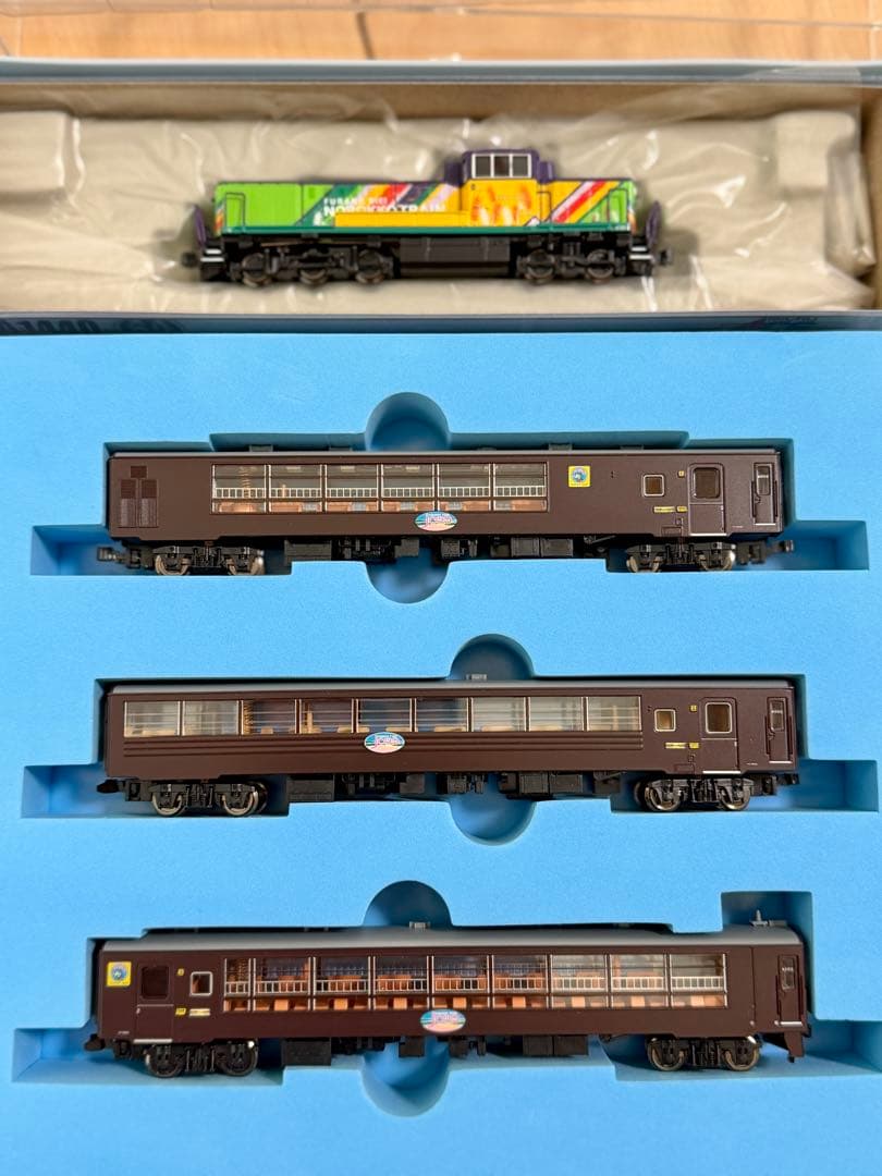 マイクロエースDE15-1535富良野・美瑛ノロッコ号牽引機 A1486室内灯付