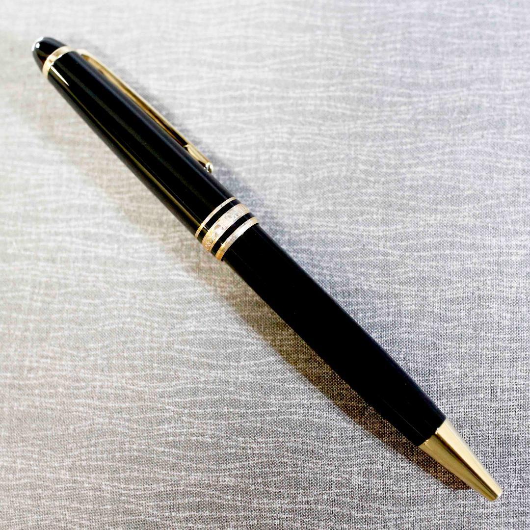 【極美品 送料込み】モンブラン ボールペン １６４ マイスター ゴールド ③