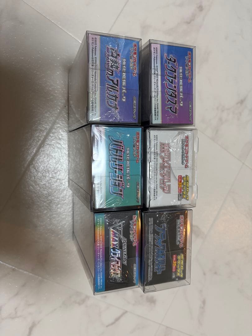 ロン　ポケモンカード　未開封シュリンク付きBOX まとめ売り