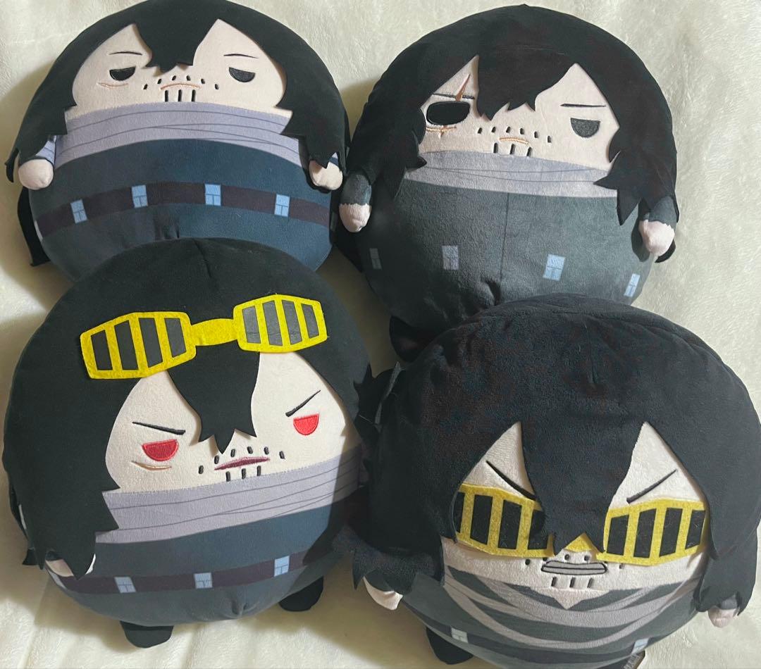 相澤消太 ふわコロりん BIG マックスリミテッド限定 ぬいぐるみ ４点