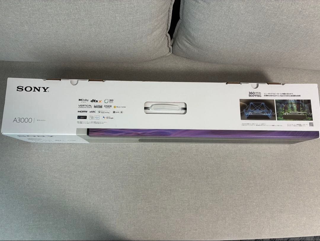 SONY A3000 サウンドバー 3.1ch