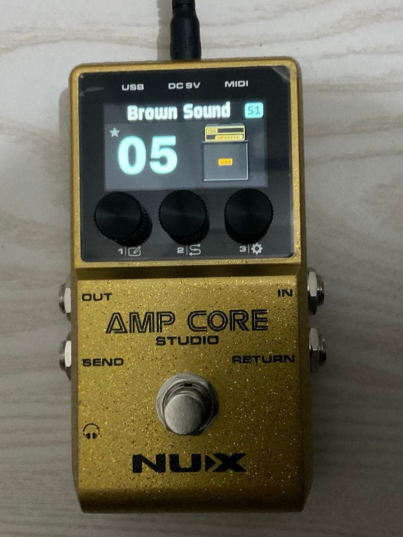 ギター NUX Amp Core Studio
