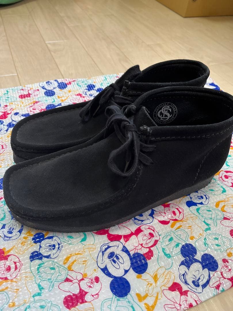 Clarks Wallabee Boot Black クラークス ワラビー