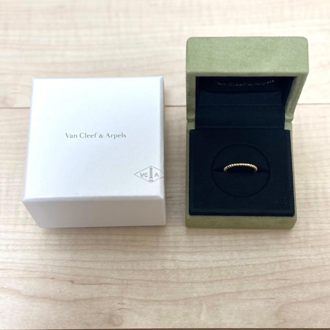 ヴァンクリ　Van Cleef ペルレ　イエローゴールド　スモール　53