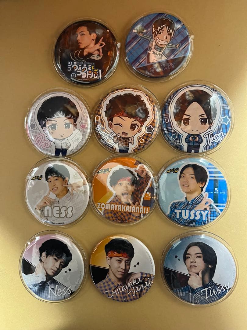 リアルアキバボーイズ　缶バッジ