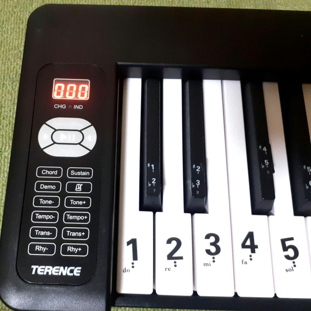 TERENCE X61A 折り畳み式電子ピアノ