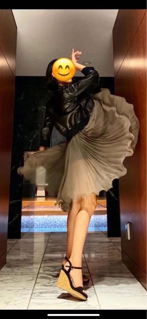 プリーツワンピース　ステラマッカートニー