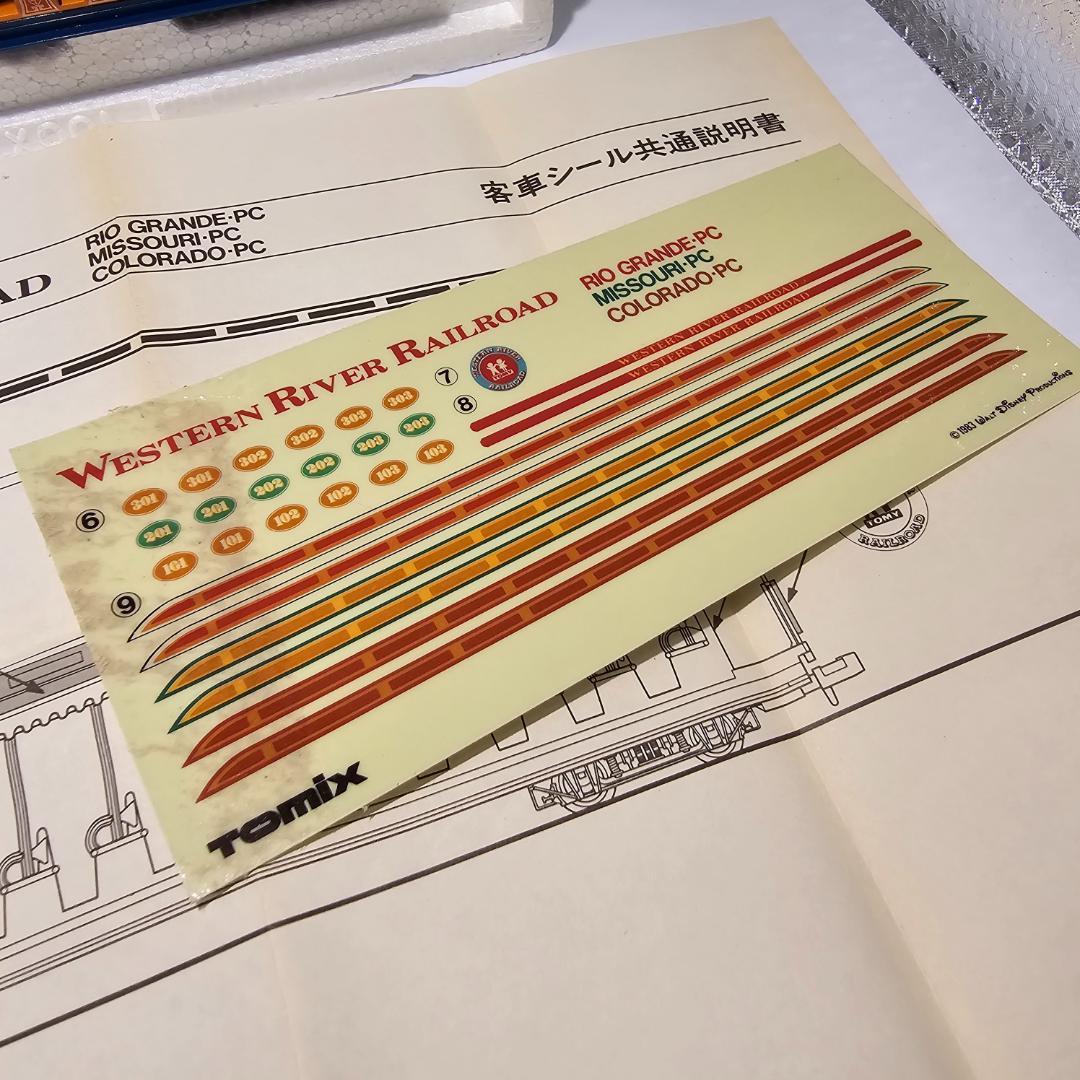 TOMIX 東京ディズニーランド ウエスタンリバー鉄道 コロラド機関車＆客車
