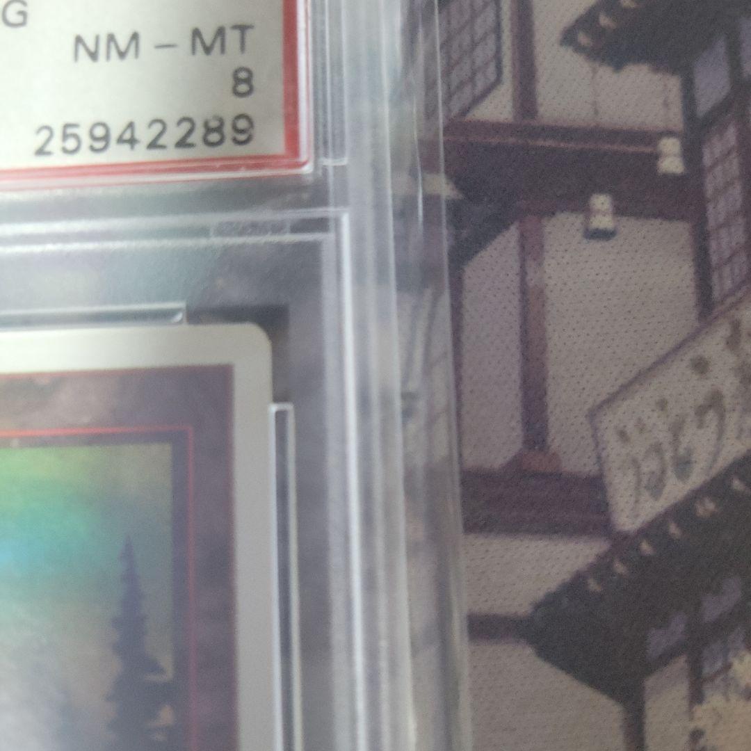MTG 山 サマー PSA8