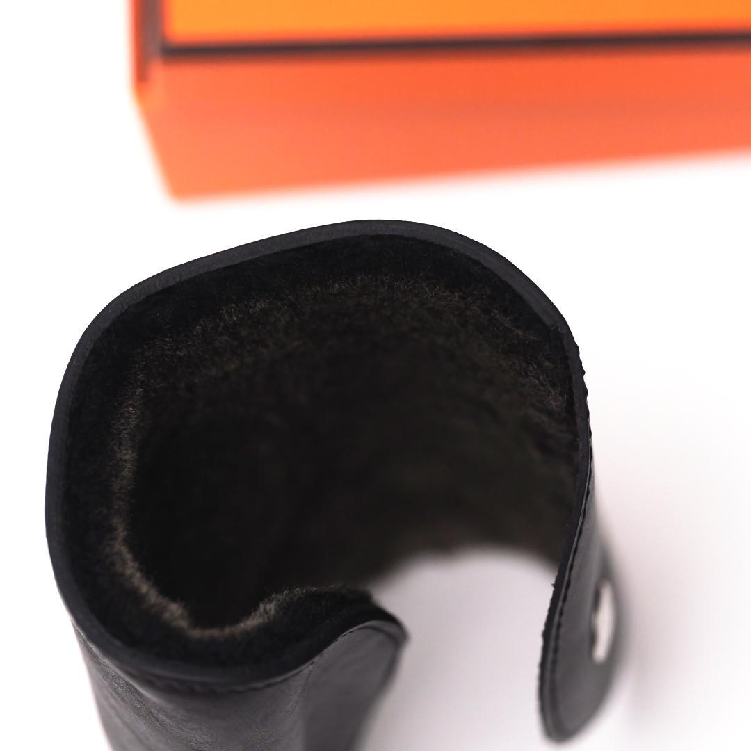 エルメス シューズポリッシャー 靴磨きグローブ ポリッシンググローブ