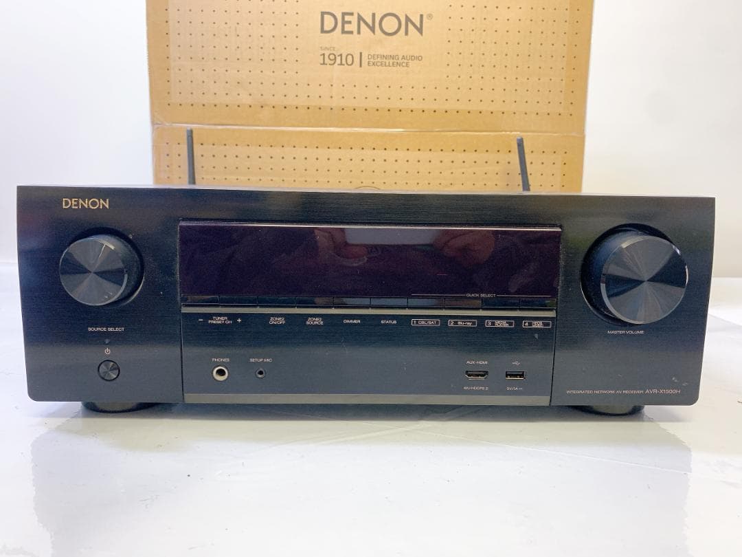 DENON デノン AVレシーバー アンプ AVR-X1500H