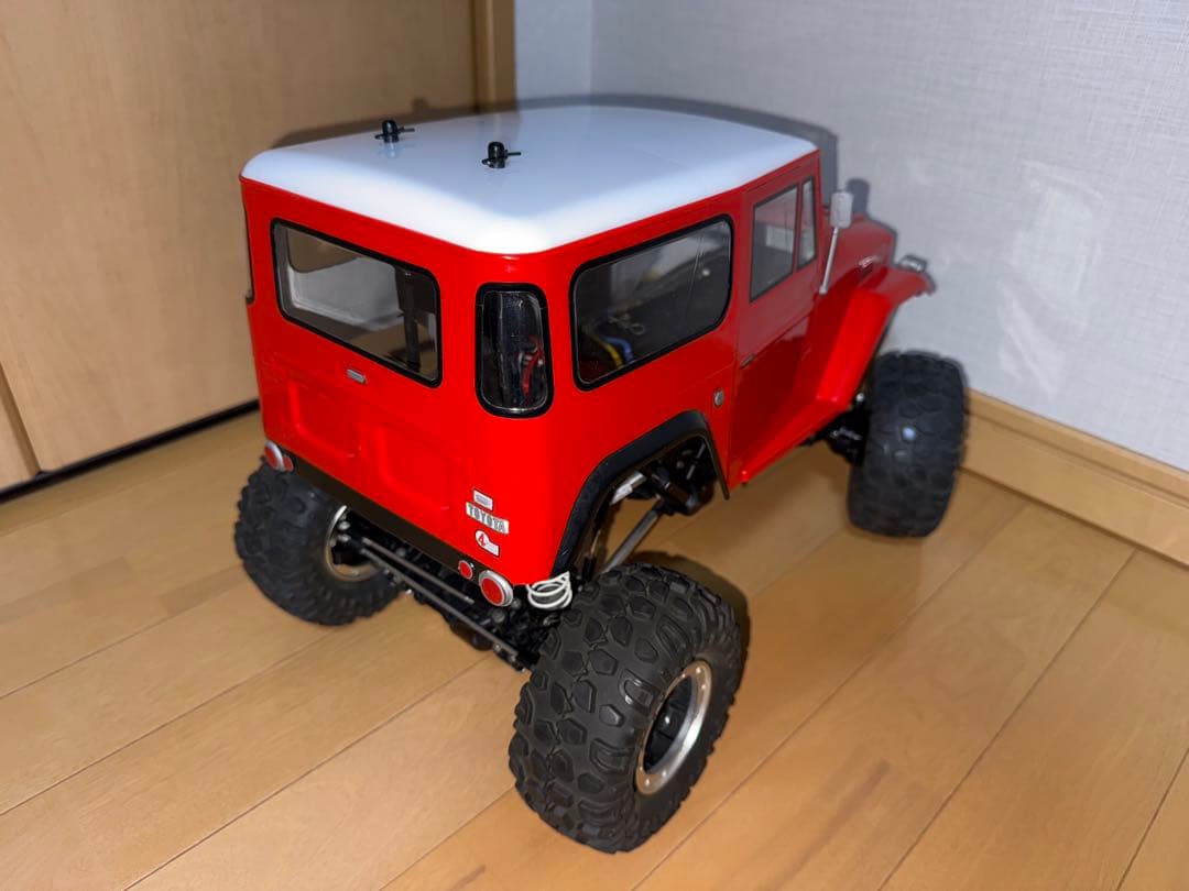 トヨタ ランドクルーザー40 RCカー CR-01 美品　プロポ付　動作確認済