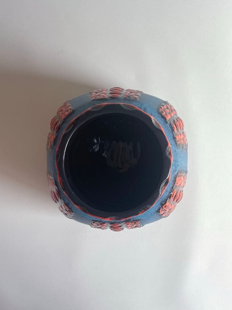 ヴィンテージ 西ドイツ Fat lava d&b フラワーベース 花器 花瓶