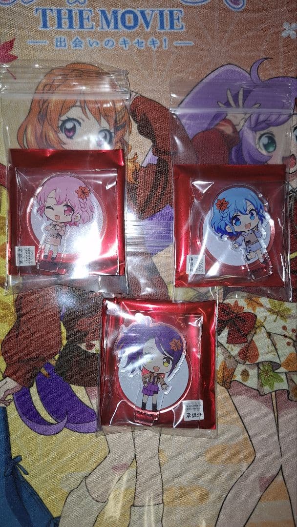 東京タワー in Red ミニキャラアクスタ プリパラコンプ12個セットしおり付