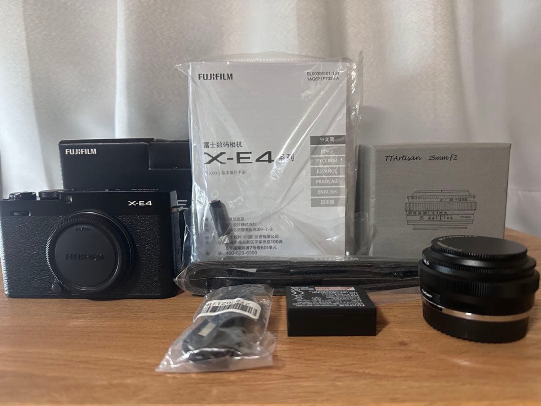 FUJIFILM X-E4 ブラック