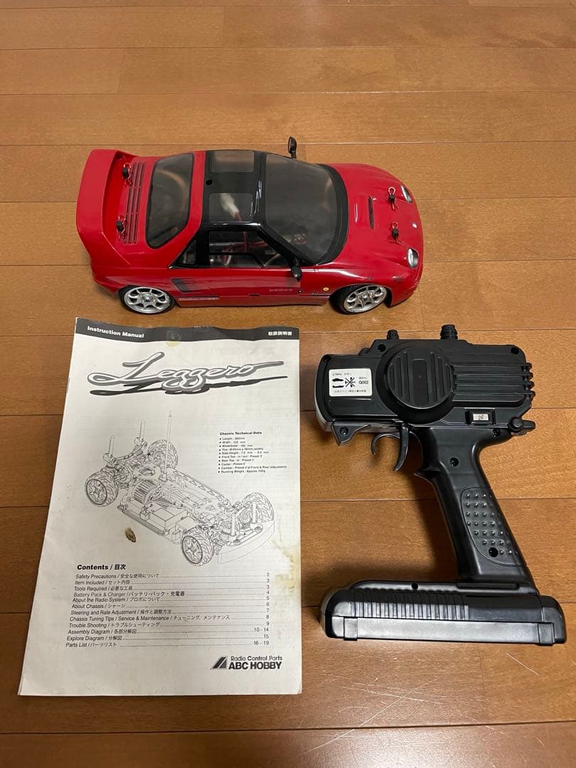 ABCホビー マツダ AZ-1 ラジコン 赤②
